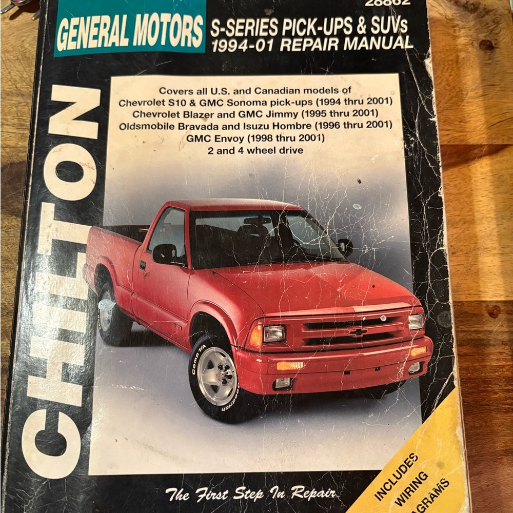 Chilton General Motors Repair Manual - Red Cover